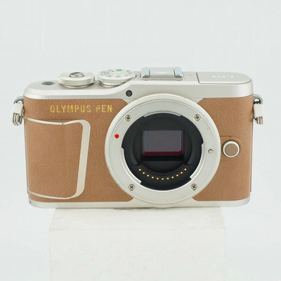 [Excellent] Olympus PEN E-PL9 16.1MP Mirrorless Digital Camera Body Brown Japan