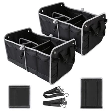 Tahoe Trails 23" Foldable Trunk Organizer for Car Storage, Reinforced Base Pl...