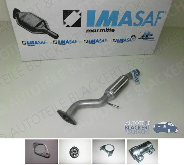 Imasaf Auspuff Flexrohr+Zub. für Ford Mondeo Ii+Stufenheck 1.6+1.8 1997-2000-image