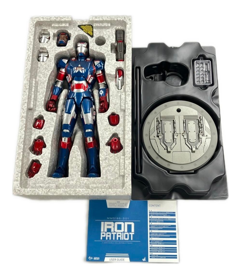 Hot Toys MMS195-D01 Iron Man 3 Iron Patriot 1/6 Diecast Action