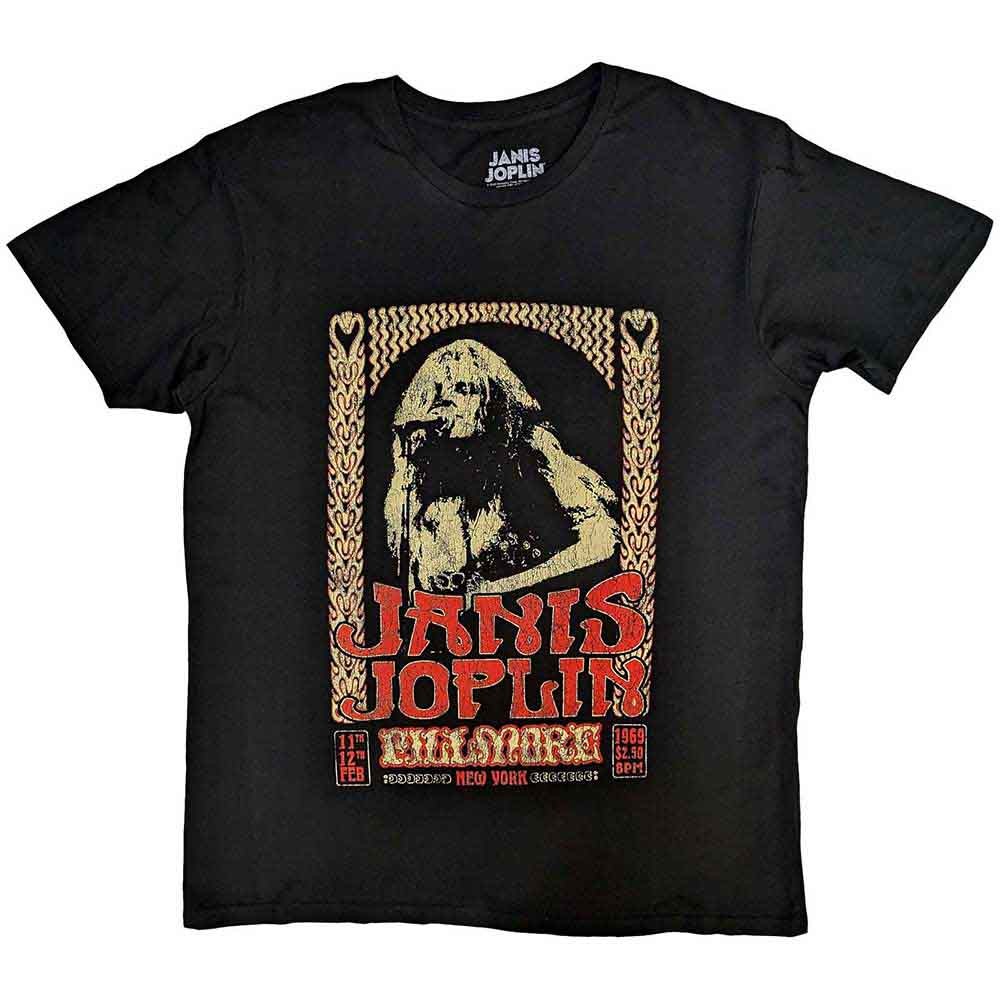 Janis Joplin - tshirt - Unisex - Short Sleeves - XX-Large - B500z