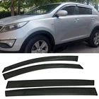 Set of Window Visors Rain Wind Guards Fit Kia Sportage 2011 2012 2013 2014 2015