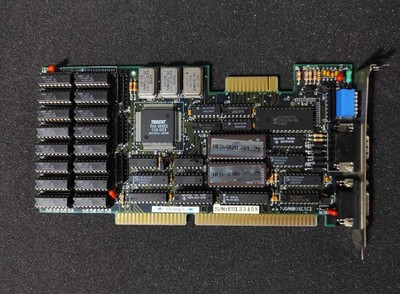 Trident TVGA8816CSC2 512KB ISA Vintage Retro Graphics Video Card MDA/Hercules VG
