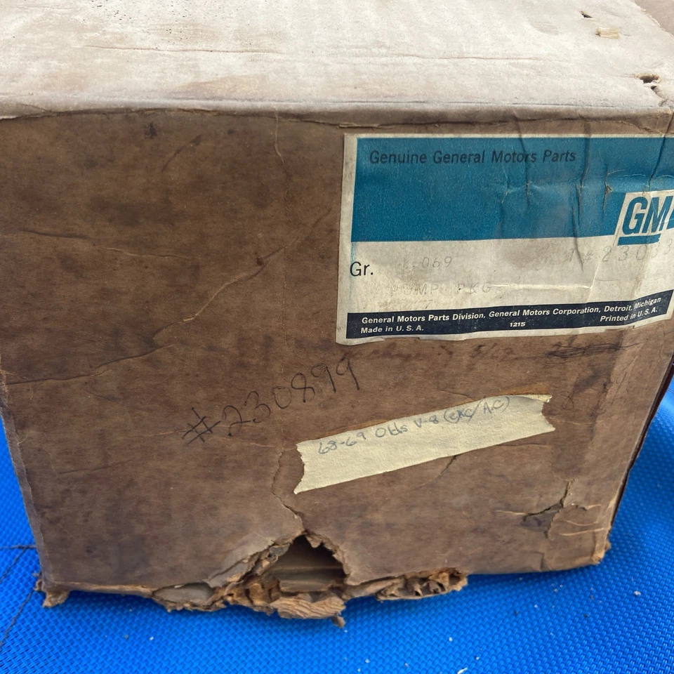 Oldsmobile 442 Cutlass 350 400 455 1968-70 sin bomba de agua aire acondicionado 230899 Foto 2 de 4