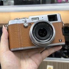 Fujifilm X100T 16.3MP Compact Digital Camera Fixed Lens-Rare Brown