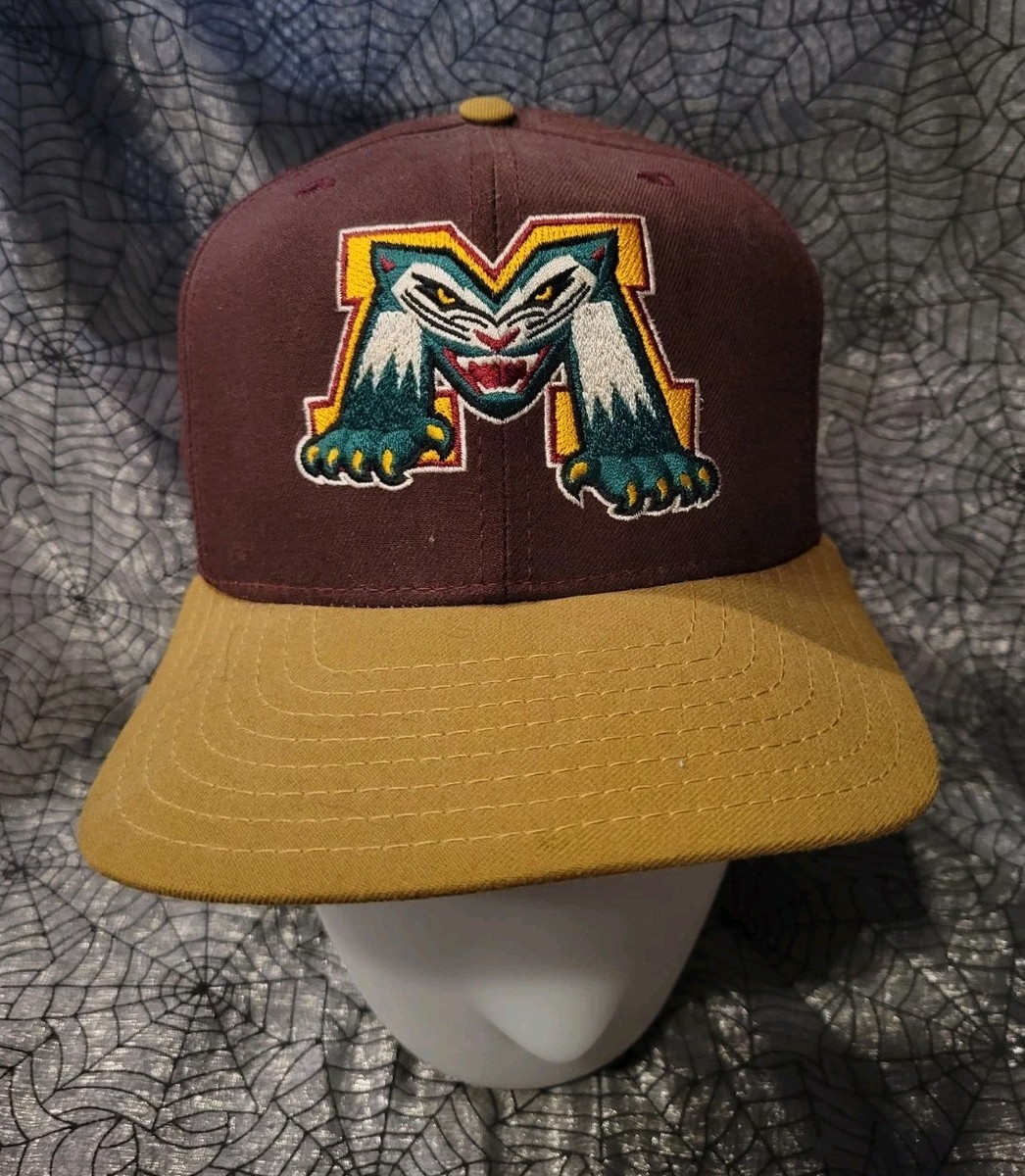 Vintage 80s Michigan Battle Cats New Era SnapBack Hat Cap Ncaa