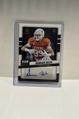 2025 Panini Luminance - Year One Signatures Rps Gunnar Helm #YOS-GHN (AU, RC)