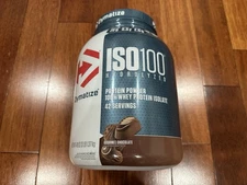 Dymatize ISO 100% Whey Protein Isolate - Gourmet Chocolate 3lbs EXP 3/2027