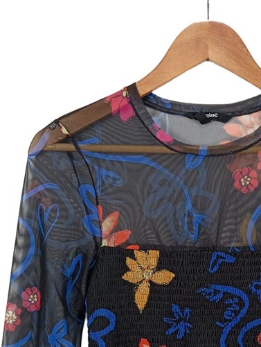 DESIGUAL Camicetta a maniche lunghe Donna Camicetta a blusa Taglia IT 40 - Foto 3 di 5