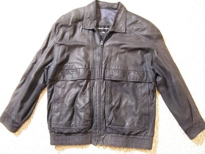 Nieman Marcus Leather Jacket size 38 Vintage