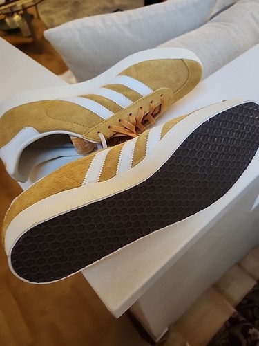 Nuevo Adidas Para Hombre Gazelle Interior Originales Talla 11 Crew Amarillo |IE6606| - Imagen 11 de 11