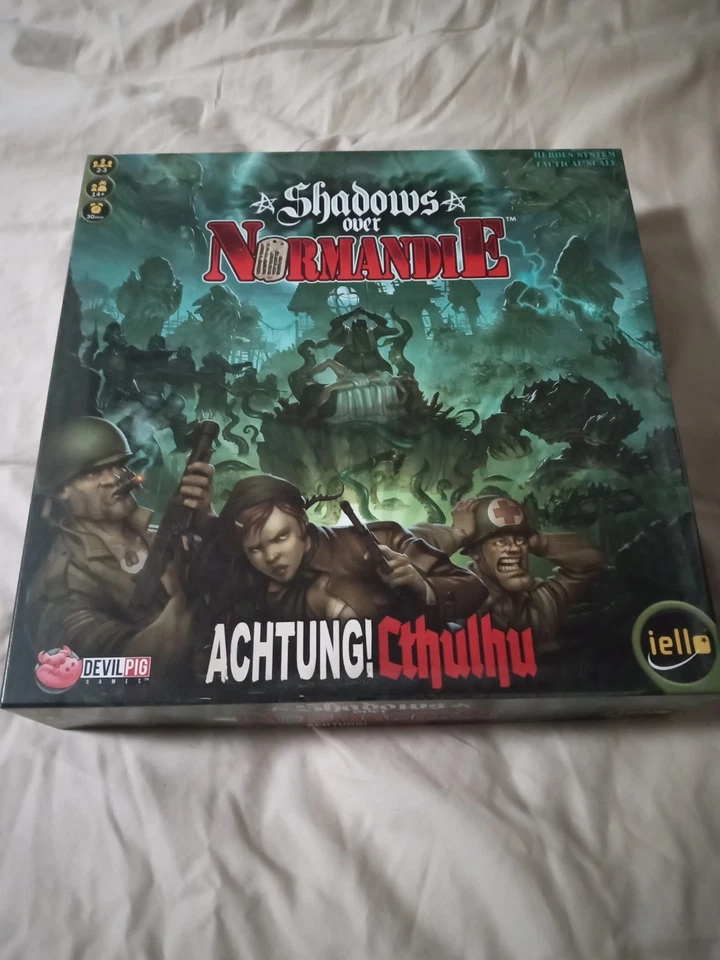 Iello / Devil Pig Games - Shadows Over Normandie + Call #1 - OPEN BUT UNPUNCHED - Image 2 of 4