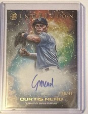 2022 Bowman Inception -Primordial Prospects Autographs Curtis Mead  /99 (AU, RC)