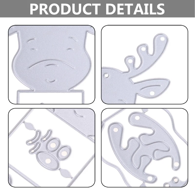 Christmas Embossing Die Cuts for Card Making DIY Paper Scrapbooking - Image 4 of 4