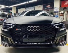 For 2019 -2025 Audi A6 S6 Rs6 Front Bumper Honeycomb Grill Mesh Grille