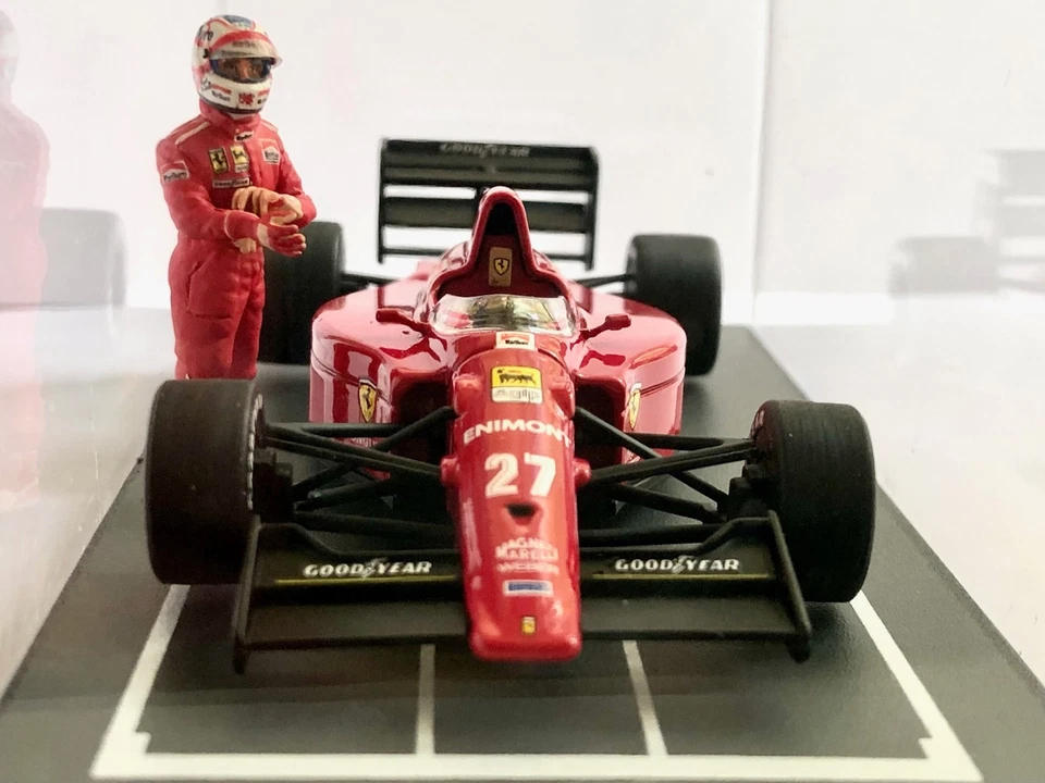 F1 1/43 Hot Wheels Elite Ferrari F1-89 N°27 Nigel Mansell 1st Hungary GP 1989 - Immagine 3 di 4