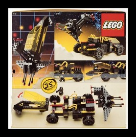 Vintage Lego 1987 Space Blacktron Battrax 6941 MISB