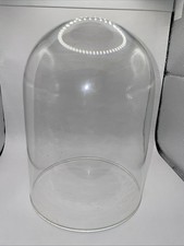 Vintage Anniversary Replacement Glass Dome Or Taxidermy Dome D - 12.6cm H - 18cm