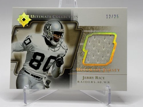 2004 Upper Deck Ultimate Collection - Ultimate Jerseys Jerry Rice #UGJ-JR...