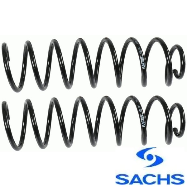 2X Fahrwerksfeder Sachs 996031 2 Federn Satz Federnsatz FüR Audi-image