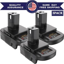 Converter For Dewalt Battery Adapter For Milwaukee 18V To For Ryobi 18V DM18RL