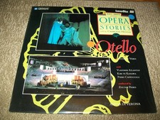 OPERA STORIES: OTELLO Laserdisc LD BRAND NEW SEALED VERY RARE CHARLTON HESTON