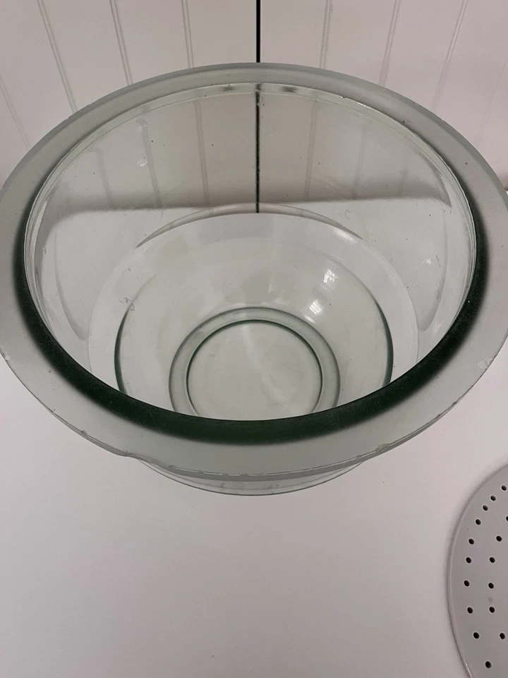 Vakuum Exsikkator  DM30 30 cm Labor mit Glasknopfdeckel, Keramikeinsatz und Hahn - Bild 3 von 4