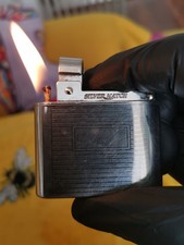Silver Match Petrol Lighter, Rare Model, Excellent Working order,