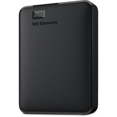 WD Elements  Portable mit 5 TB 5 TB Externe HDD extern Schwarz HDD (USB 3.0)