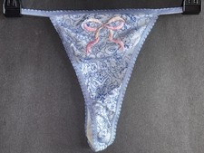 Secret Treasures Thong String Vintage S 5 Bikini Cotton Brief Panty Underwear