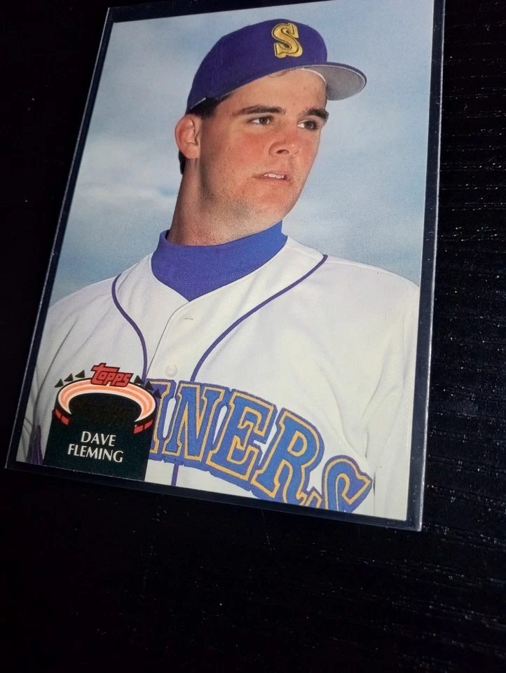 1991 Topps Stadium Club Dave Fleming #814 - Image 2 of 4