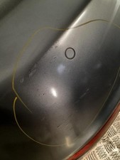 Pare-choc arrière Volkswagen 1,6L