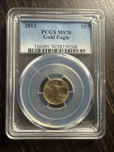 2013 American Gold Eagle 1/10 oz — photo from another recent sale