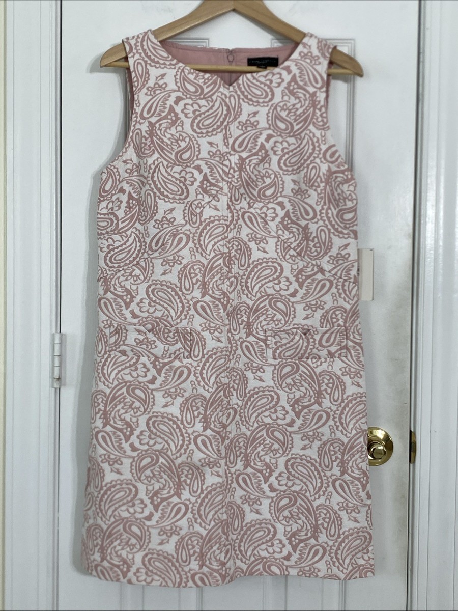 Victoria Beckham for Target LADIES' BLUSH JACQUARD PAISLEY DRESS Size  Medium NEW | eBay