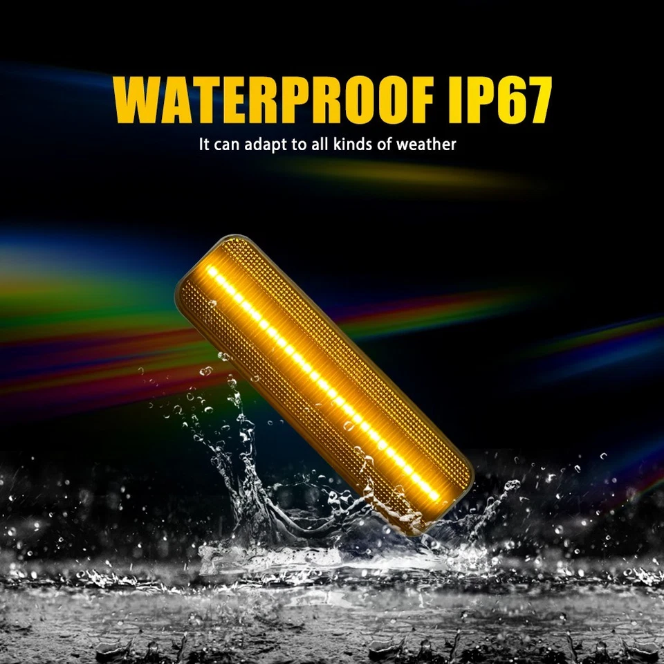 2x Luces LED delanteras ahumadas para camioneta Dodge D150 D250 D350 W150 W250 Foto 4 de 4