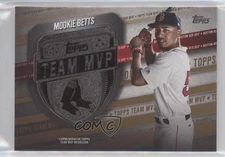 2018 Topps Topps Team MVP Medallions Gold /50 Mookie Betts #MVP-MB