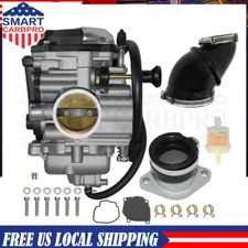 FOR YAMAHA WOLVERINE 350 YFM350FX 1996-2005 CARBURETOR +INTAKE MANIFOLD BOOT 