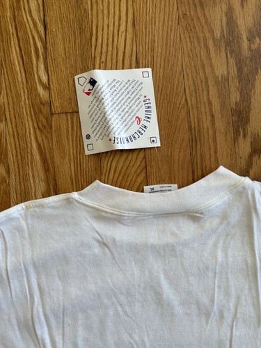 T-shirt Jackie Robinson 'Crossing the Line' LA Times vintage 1997 (uomo XL) - Foto 8 di 8