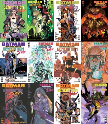 BATMAN White Knight GENERATION JOKER Sean Murphy ALL Variants 1-6 12 book NM set