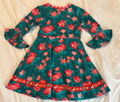 Wildflowers clothing Happy Go Lucky Christmas Rose Dress EUC Girls 4 | eBay Wildflowers clothing Happy Go Lucky Christmas Rose Dress EUC Girls 4 | eBay