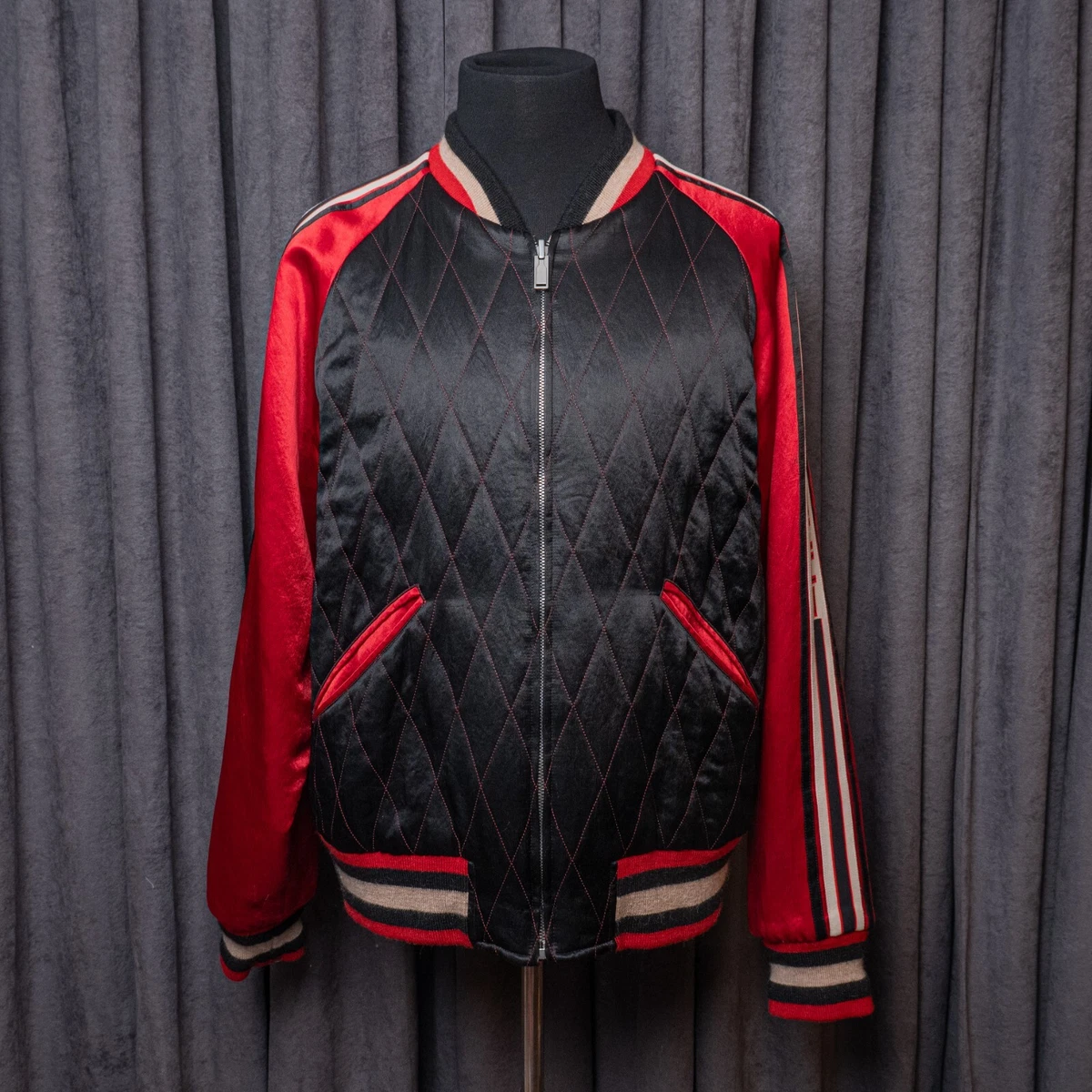Gucci Reversible Acetate Bomber Size IT 56 RRP 2 900 eBay