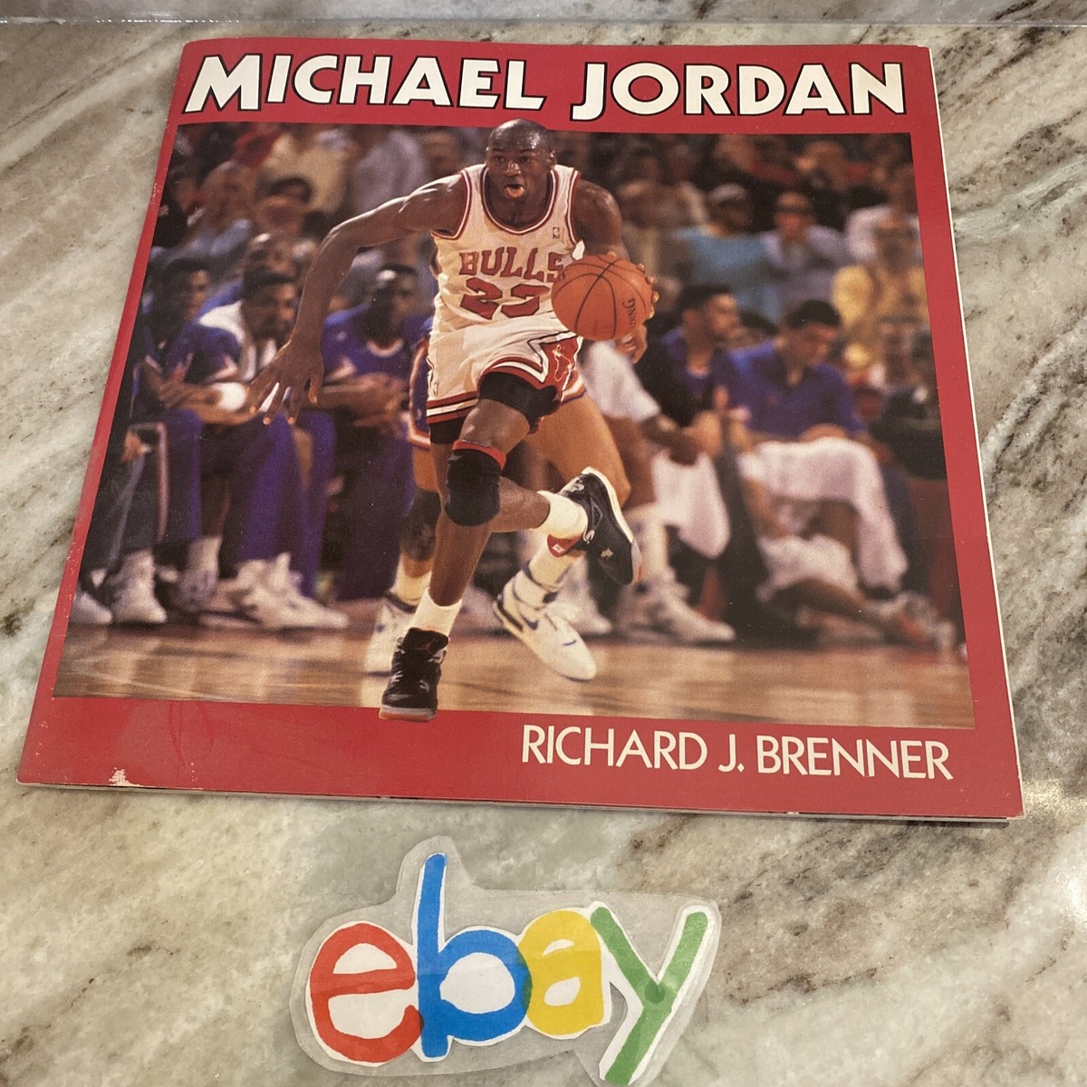 Vintage 1992 Michael Jordan Paperback Basketball Kids Book By