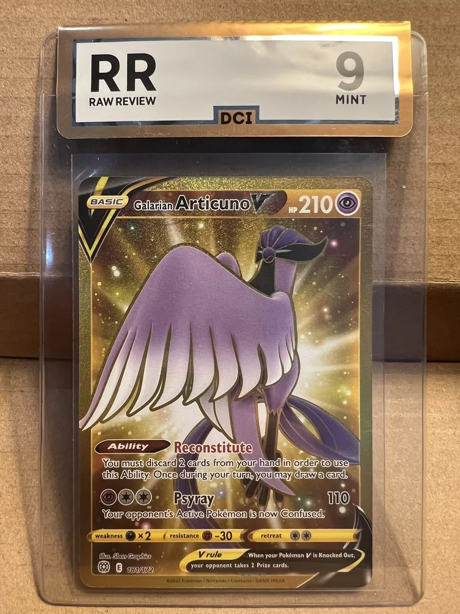 Galarian Articuno V - 181/172 - Secret Rare - Pokemon Singles