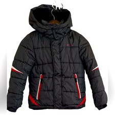 F.O.G by London fog big boys gray hooded puffer jacket, boy, S/8