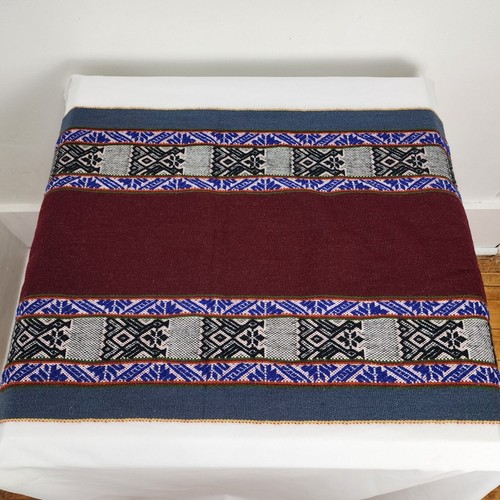 Peruvian Handwoven Aguayo Cloth Andean Mountain Textile Shamanic Altar Runner - Picture 7 of 7