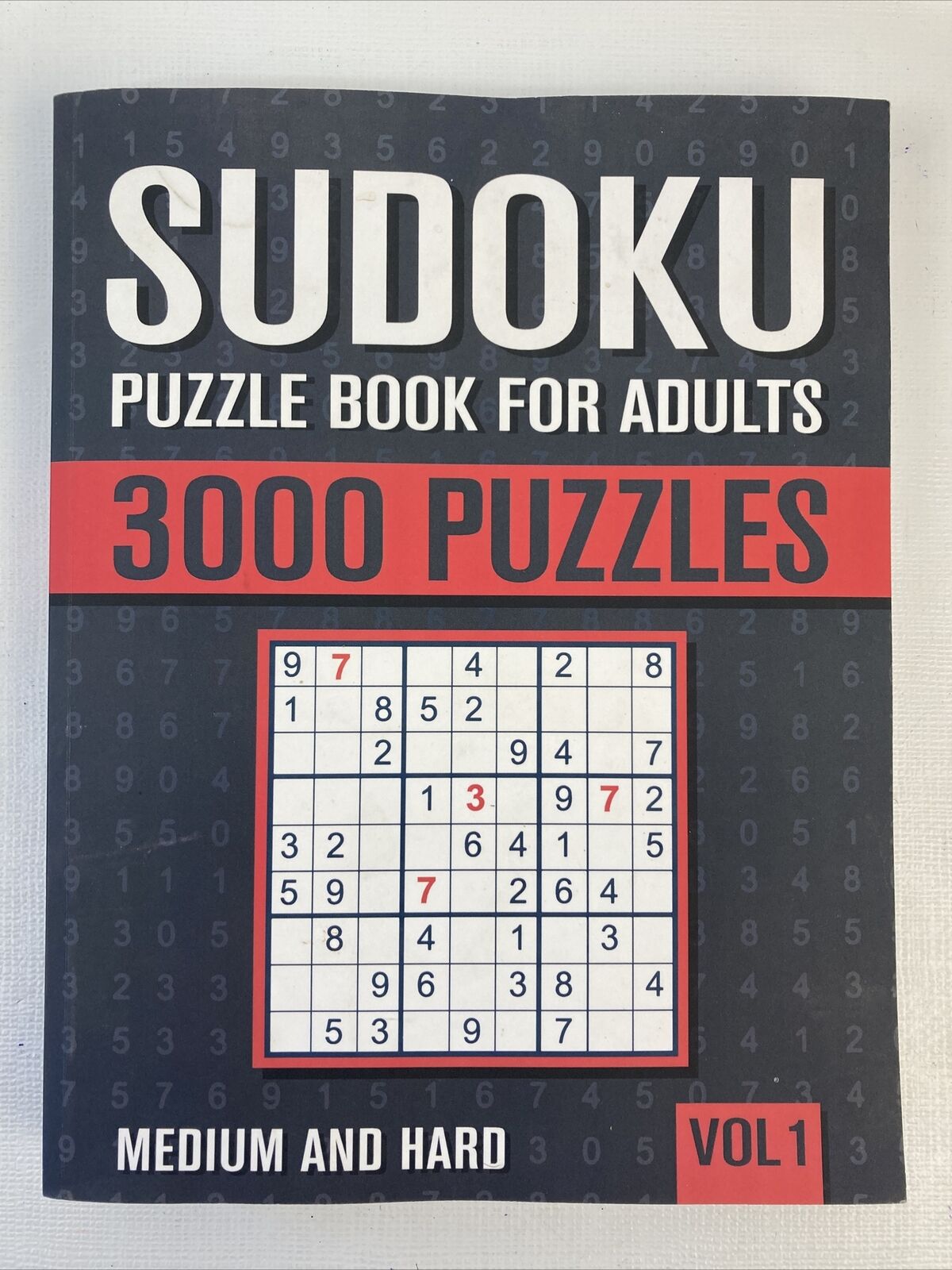 Sudoku Puzzle Book for Adults 3000 Medium to Hard Sudoko for sale online