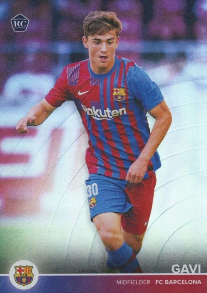 2021-22 Topps FC Barcelona Team Set Gavi #21 for sale | eBay