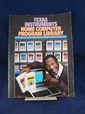 Vintage Texas Instruments Inc 1982 Bill Cosby Home Computer Program Library Book
