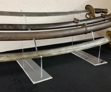 Acrylic Sword and Sheath Displays, Double or Single Sword & Sheath Stand