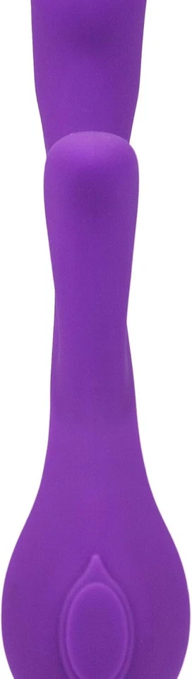 Vibrador de clítoris estilo conejo doble punto G orquídea 9x juguete sexual para mujer  Foto 3 de 4